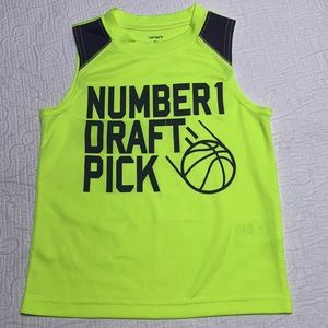 2T (5/$20) Basketball-Themed Sporty Tank by Carter’s